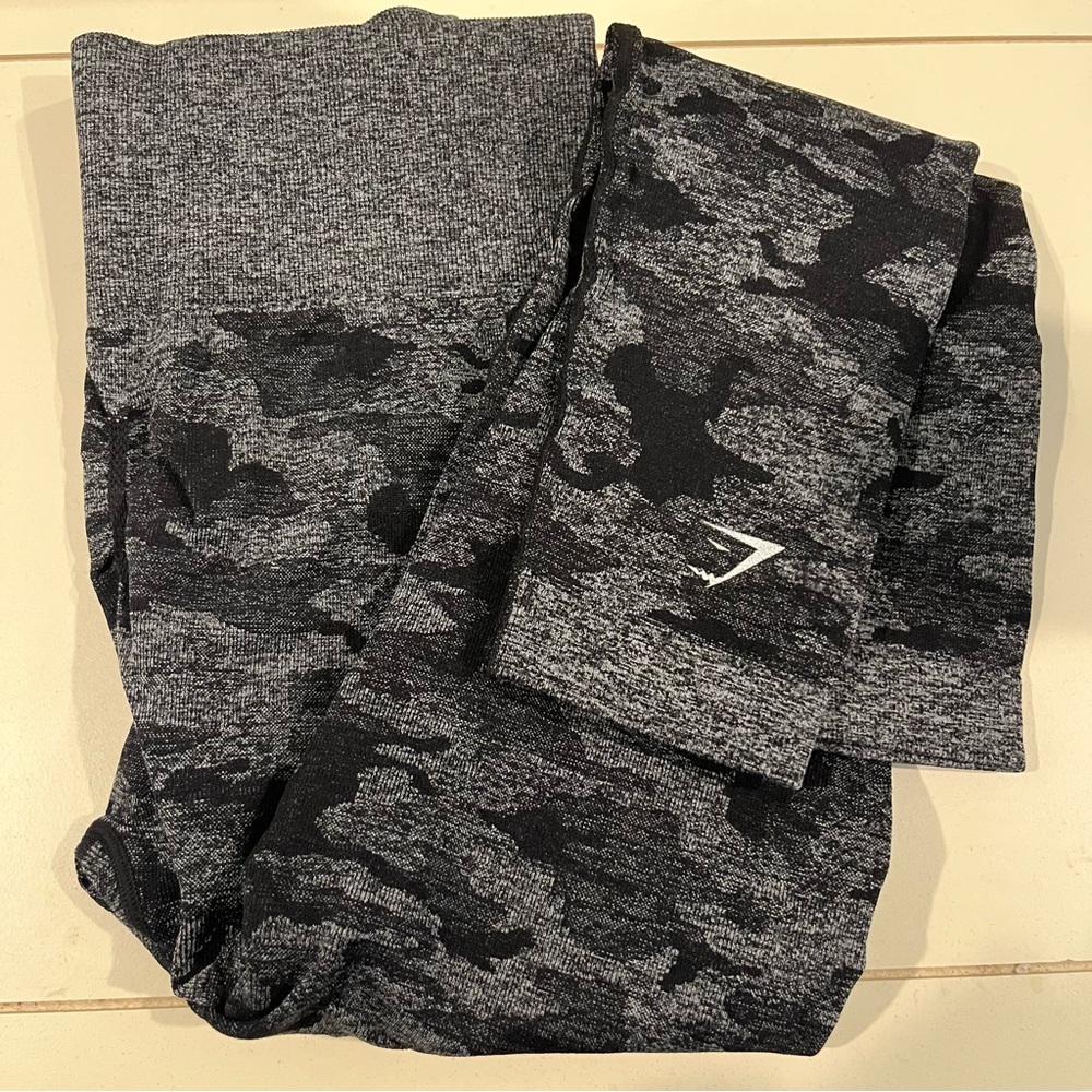 gymshark camo leggings